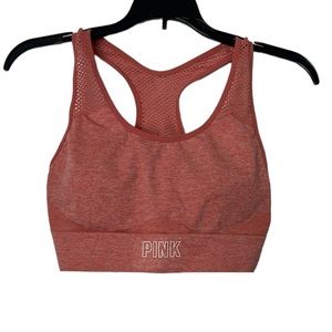 Victorias Secret PINK Seamless Lightly Lined Padded Racerback Sports Bra size M